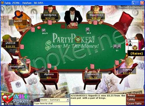 PartyPoker - In the Money 