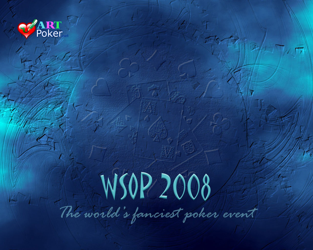 WSOP Blue Background